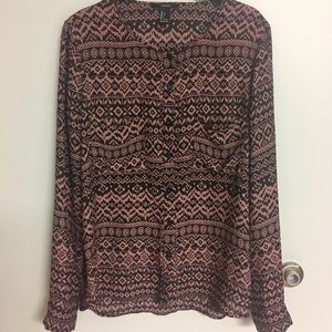 Forever 21 large blouse